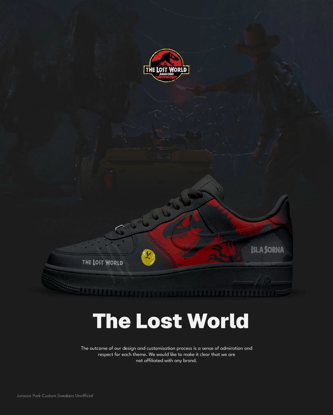 T-rex Design Shoes