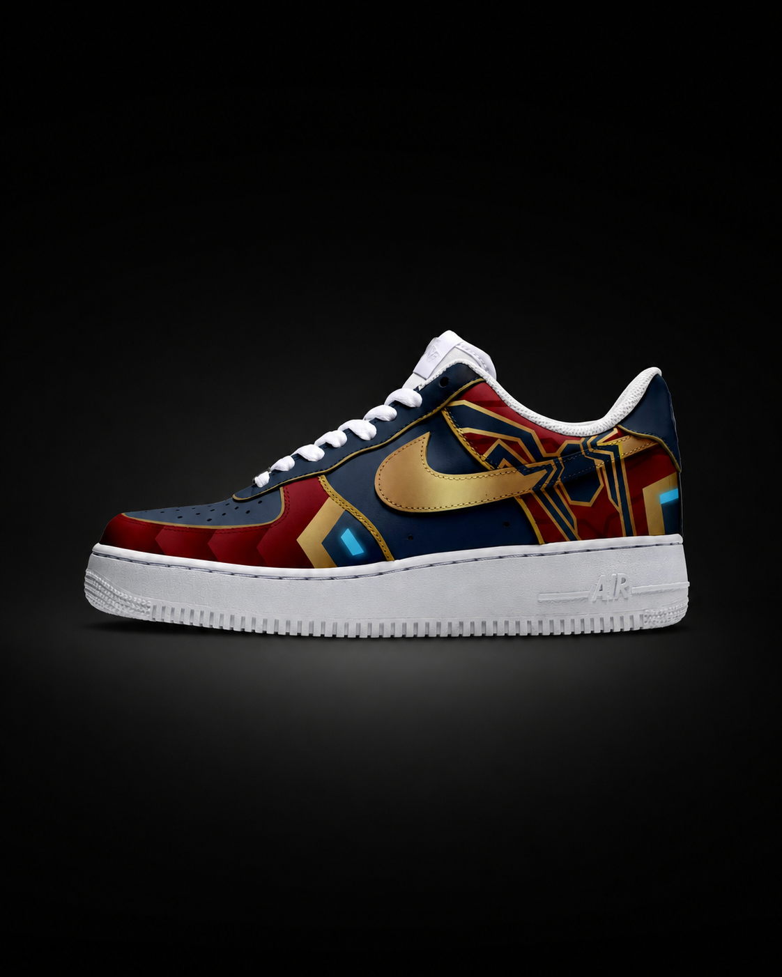 Iron Spider Suit Design Shoes