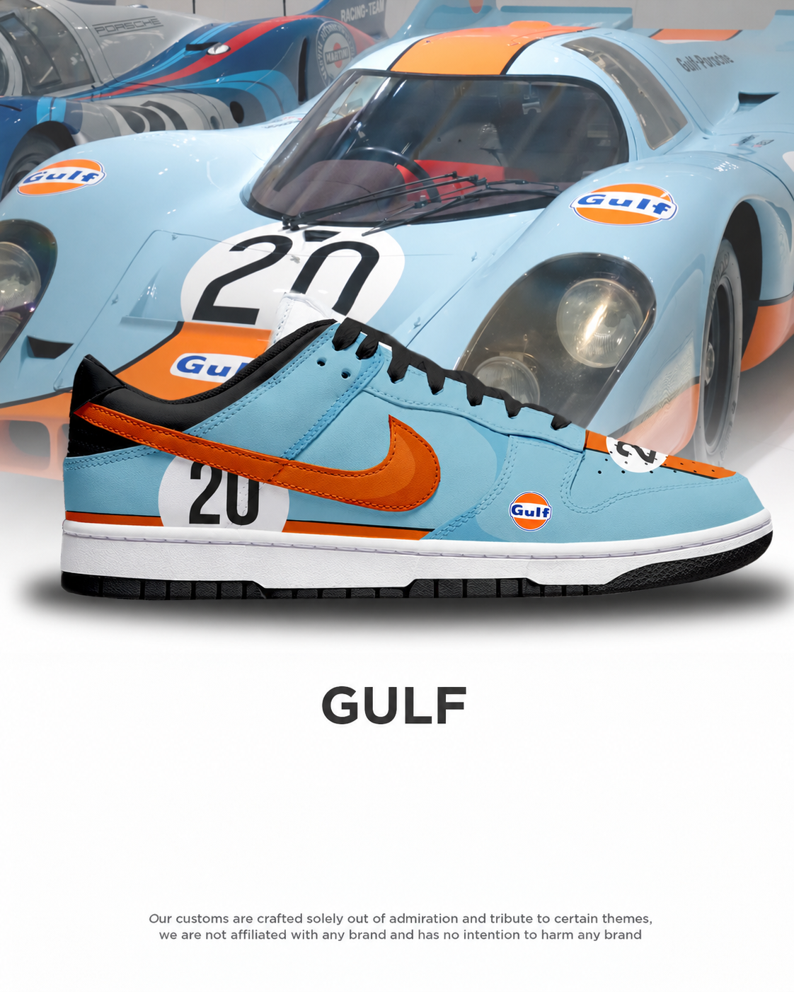 Gulf DK shoe design