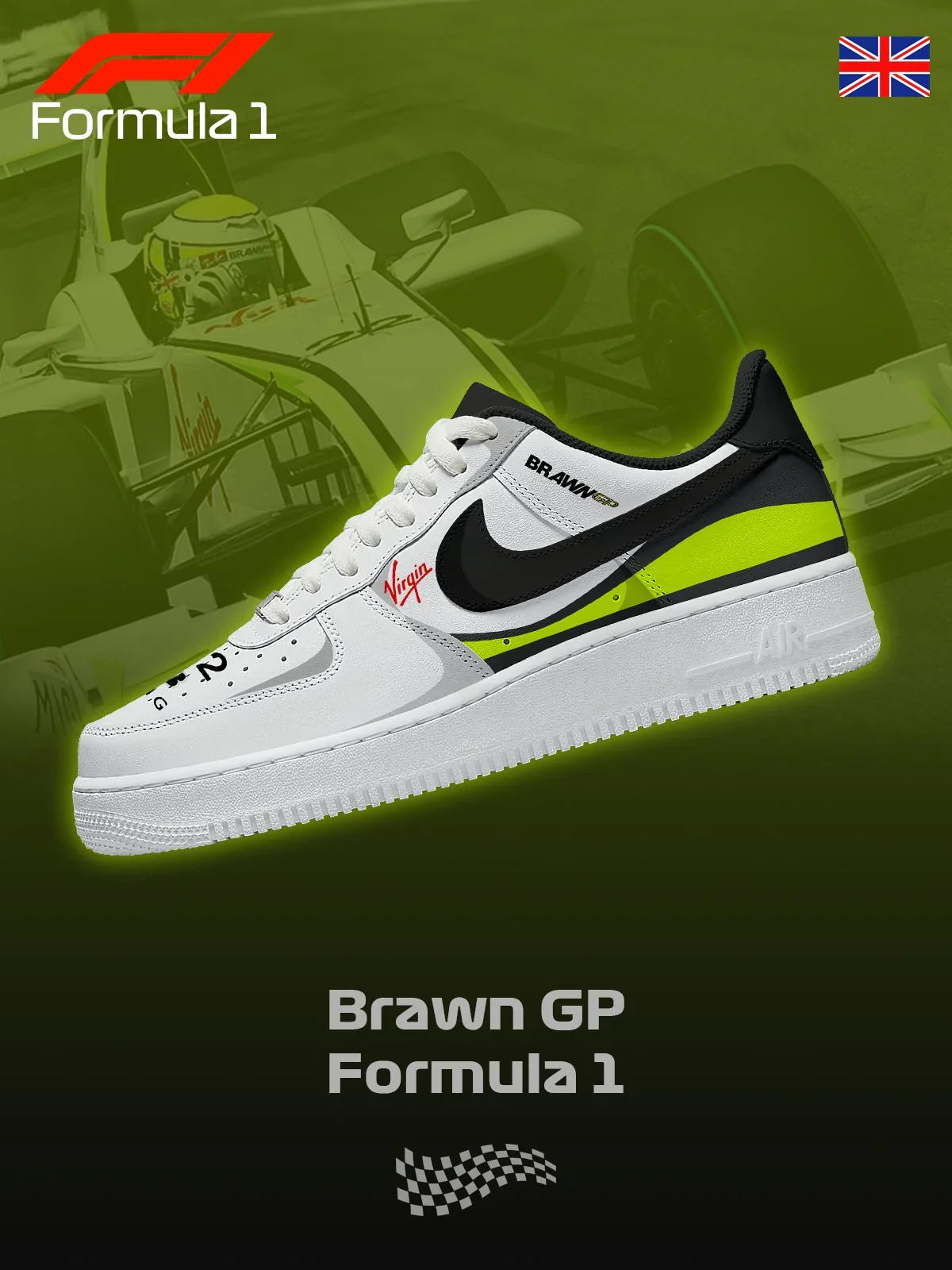 Custom BGP F.1 Design Shoes
