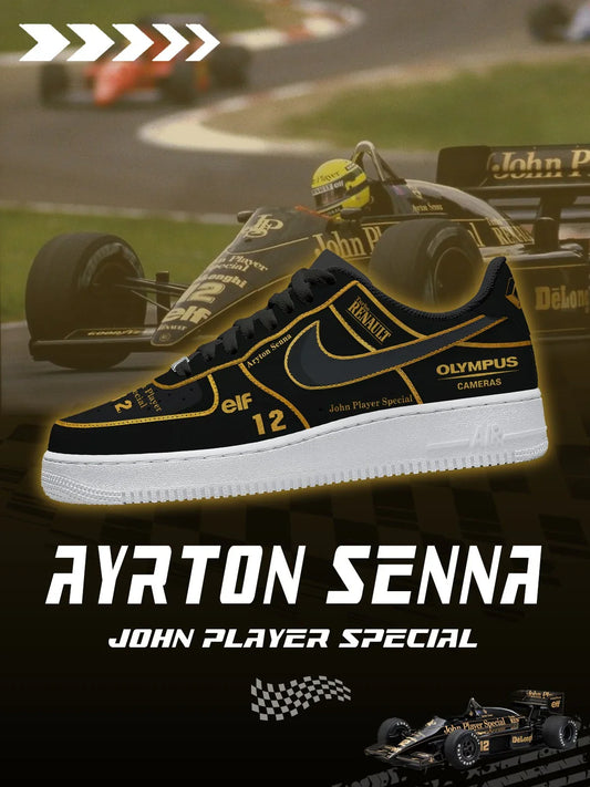 Ayrton Senna John Player Special Design Shoes