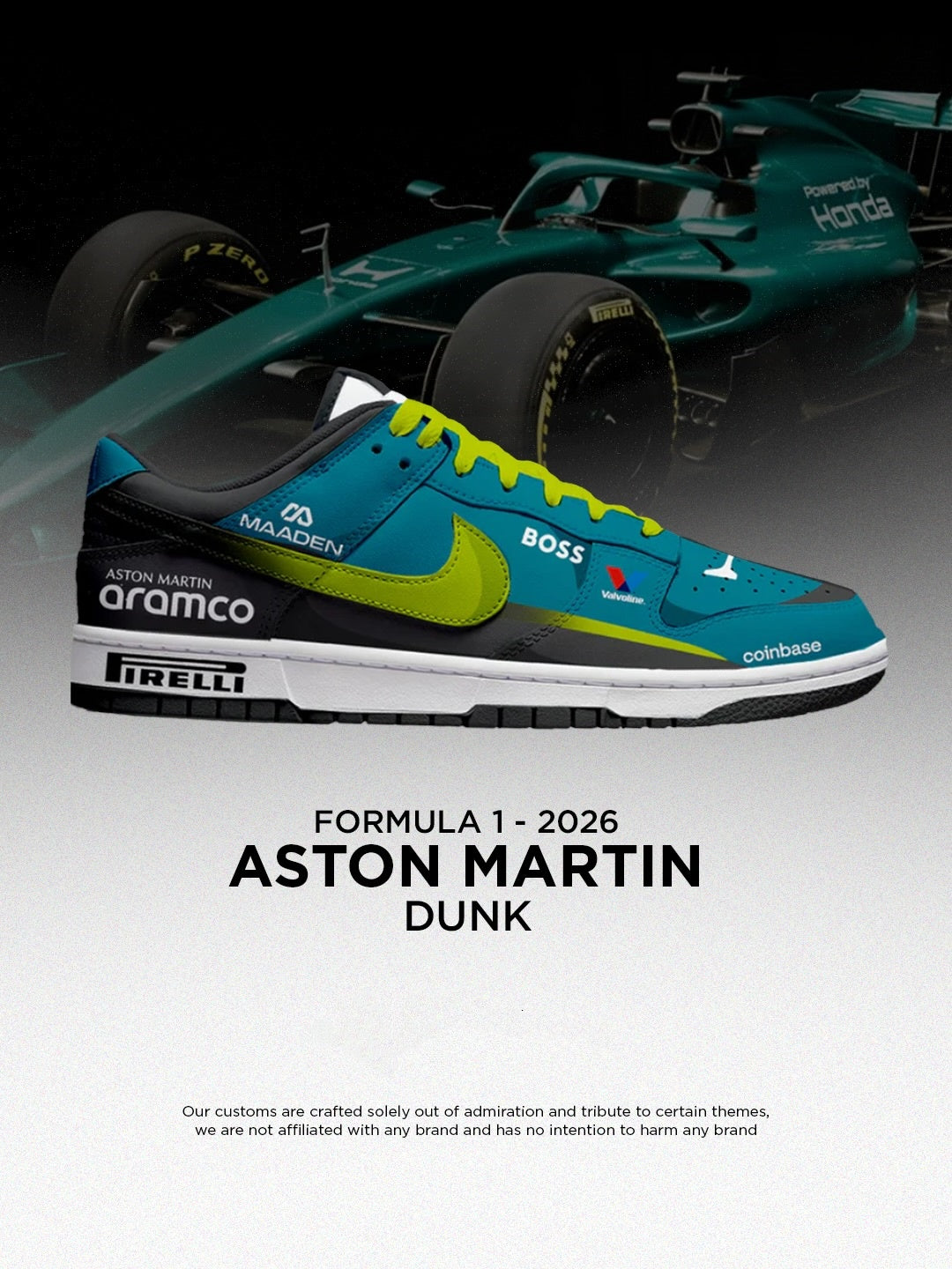 Aston Martin 2026 Design Shoes