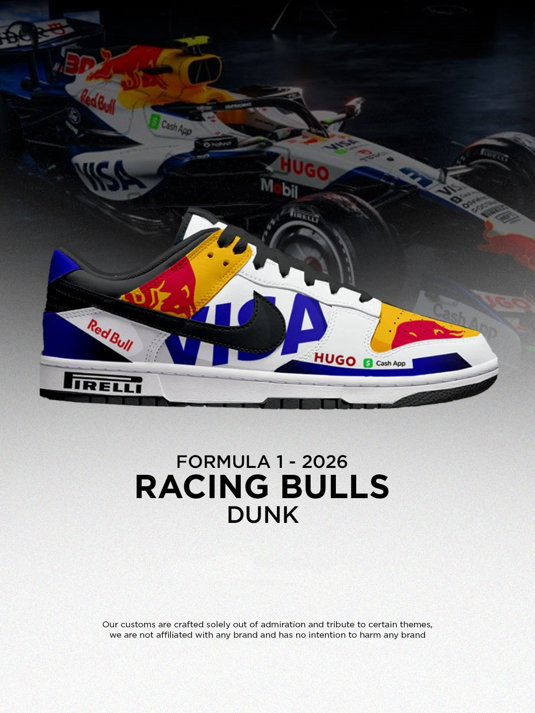 Racing Bull 2026 Design Shoes