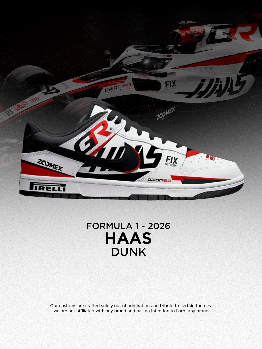 HAAS 2026 Design Shoes