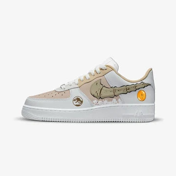 Custom Printed T-Rex Design Shoes