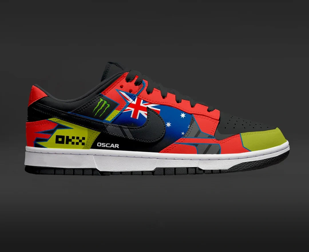 Oscar Piastri Helmet F1 Design Shoes