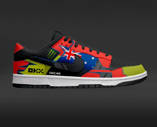 Oscar Piastri Helmet F1 Design Shoes