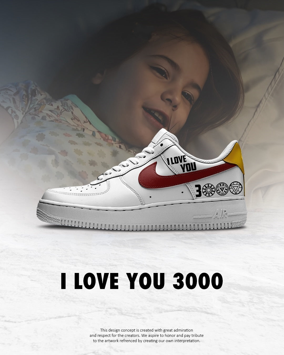 I Love You 3000 shoe design