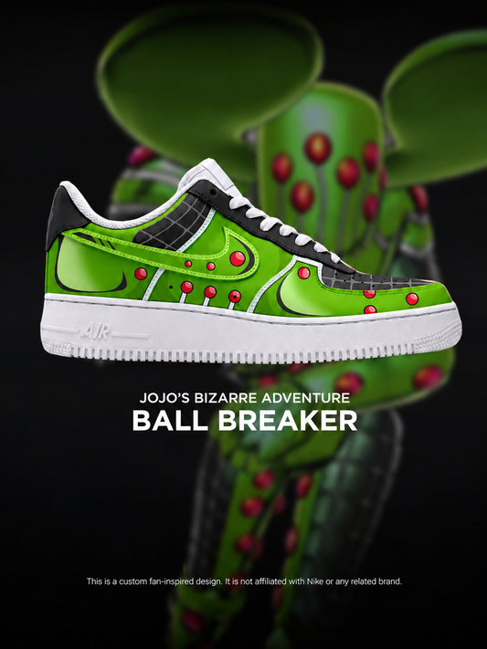 JoJo's Bizarre Adventure Ball Breaker shoe design