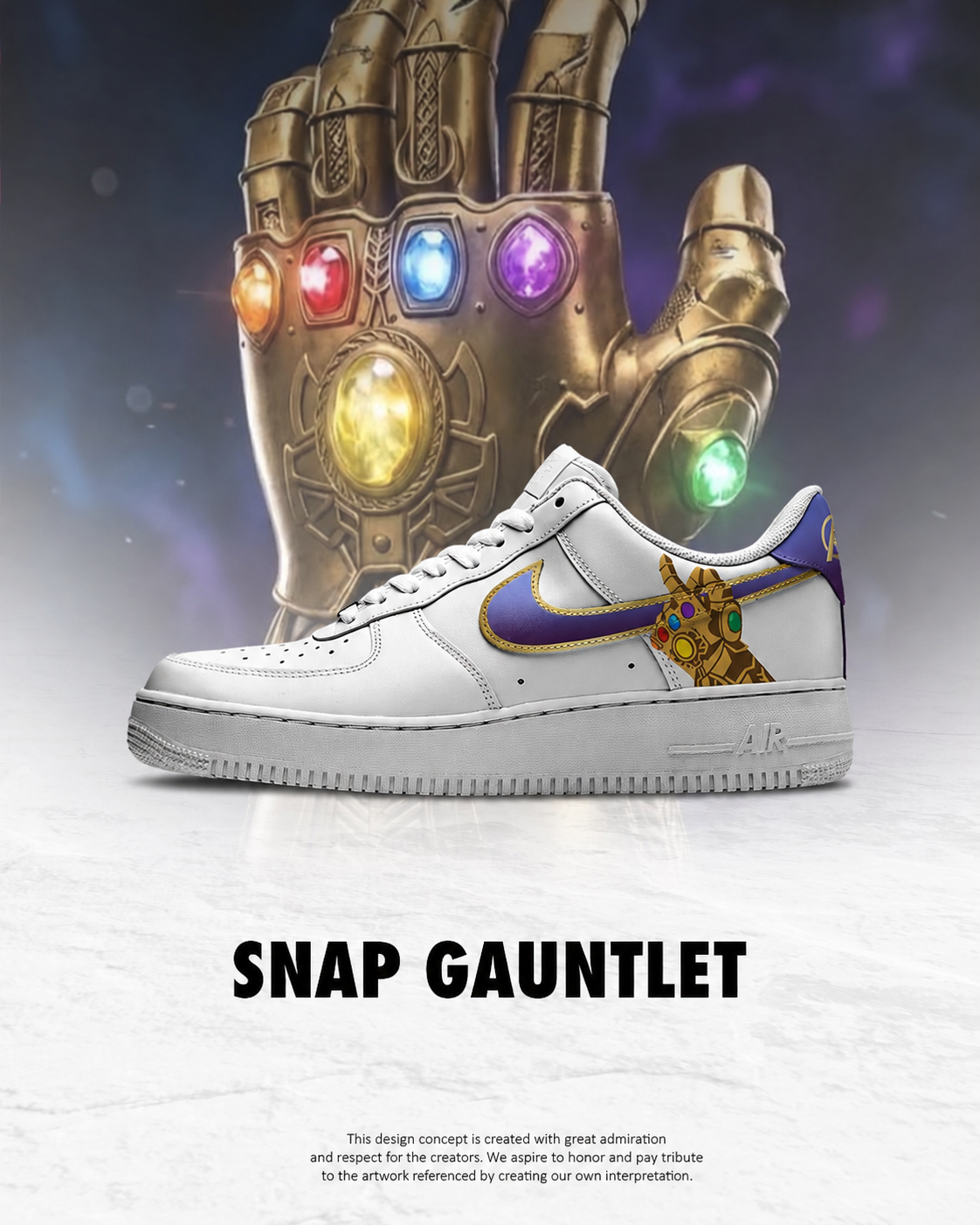 Snap Gauntlet shoe design