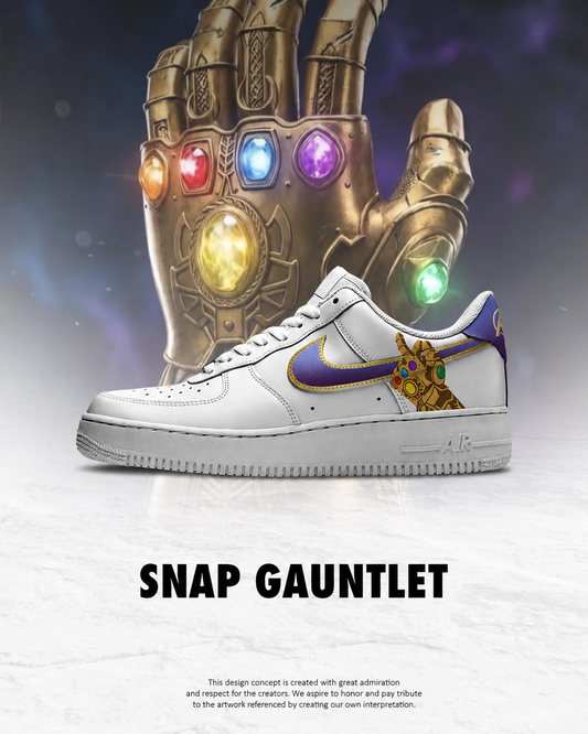 Snap Gauntlet shoe design