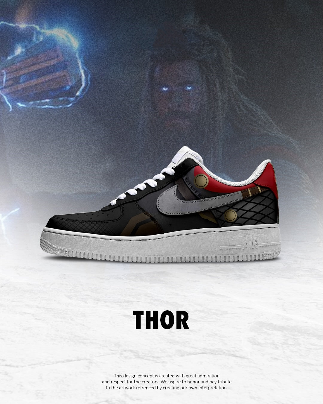 Thor Endgame shoe design